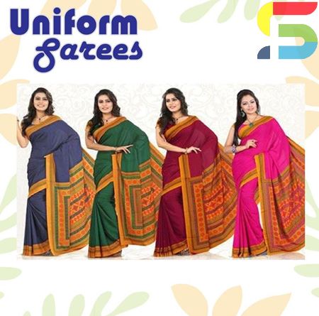 Picture for category Uniform Sarees